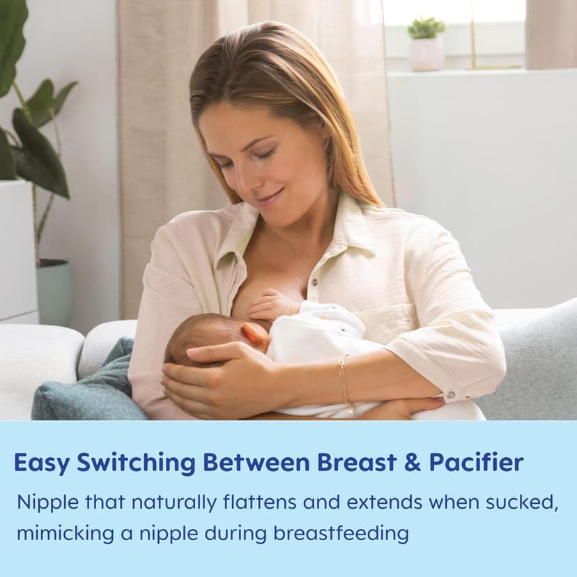 MAM Original Start Matte Baby Pacifiers, Binky for 0-3 Months, BPA-Free Silicone Nipple, Easy to Clean, Best for Newborn Babies, Developed with Medical Experts, 2 Count Binkies with Sterilizer Case