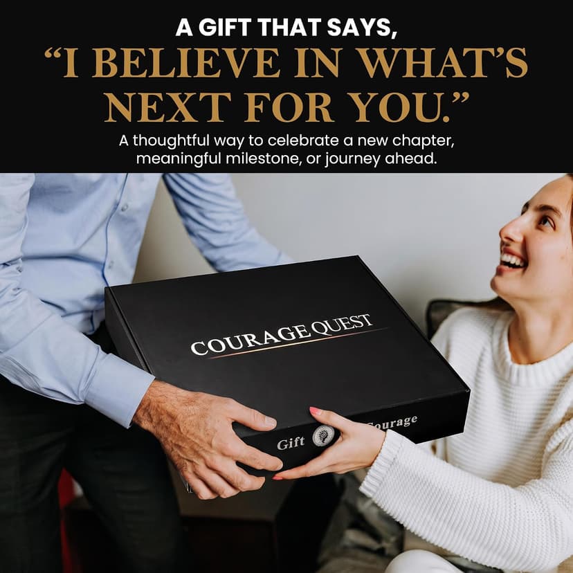 Book + Author's Note + Envelope. Gift for Late Teens & Young Adults: Graduation, Birthdays, College, Internships & First Jobs COURAGEQUEST Gift for Late Teens & Young Adults, Confidence and Purpose B0GYRL14C9