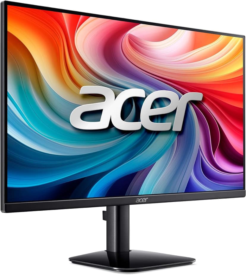 acer 27 Inch Monitor- KB272-27 Inch FHD IPS (1920 x 1080) Display, Up to 120Hz Refresh Rate, 99% sRGB, Tilt, Adaptive-Sync Support (FreeSync Compatible) 1ms (VRB), HDMI & VGA Ports
