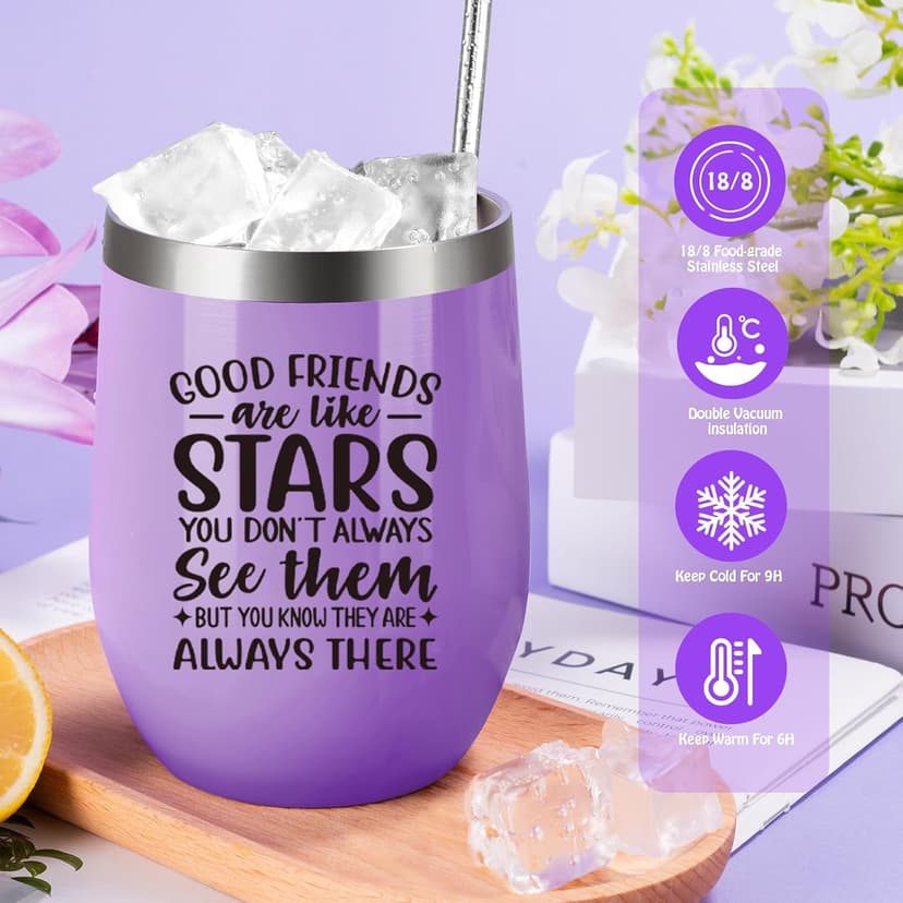Best Friend Birthday Gifts for Women, Gift for Friend Woman, Bestie Gifts for Women, Birthday Galentines Valentines Christmas Friendship Bestfriend Gift Ideas for Bestie Soul Sister Close Female BFF B0F27YZ252