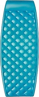 SwimWays Aquaria Luxury Solana Lounge Float Lounger Recliner Chair with Cell Foam for Adult and Kid Beach, Lake, or Swimming Pool Water Lounging, Aqua