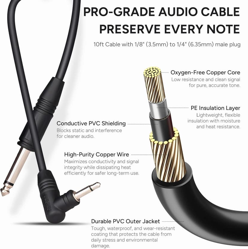 AMUMU SP60BCM Magnetic Passive Soundhole Humbucker Pickup for Acoustic Guitars