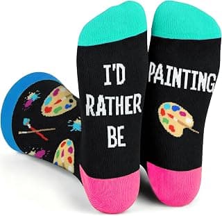 GOLIN Women Funny Crew Socks, Novelty Casual Socks Holiday Gifts Giving B0D1MQ2K3M