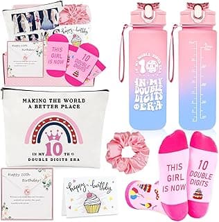 Gifts for 10 Year Old Girl, 10 Year Old Girl Birthday Gifts, 10th Birthday Gift for Girls Ideas for Daughter, Sister, Niece, Granddaughter, Popular Double Digits Birthday Gift for Teen Girls