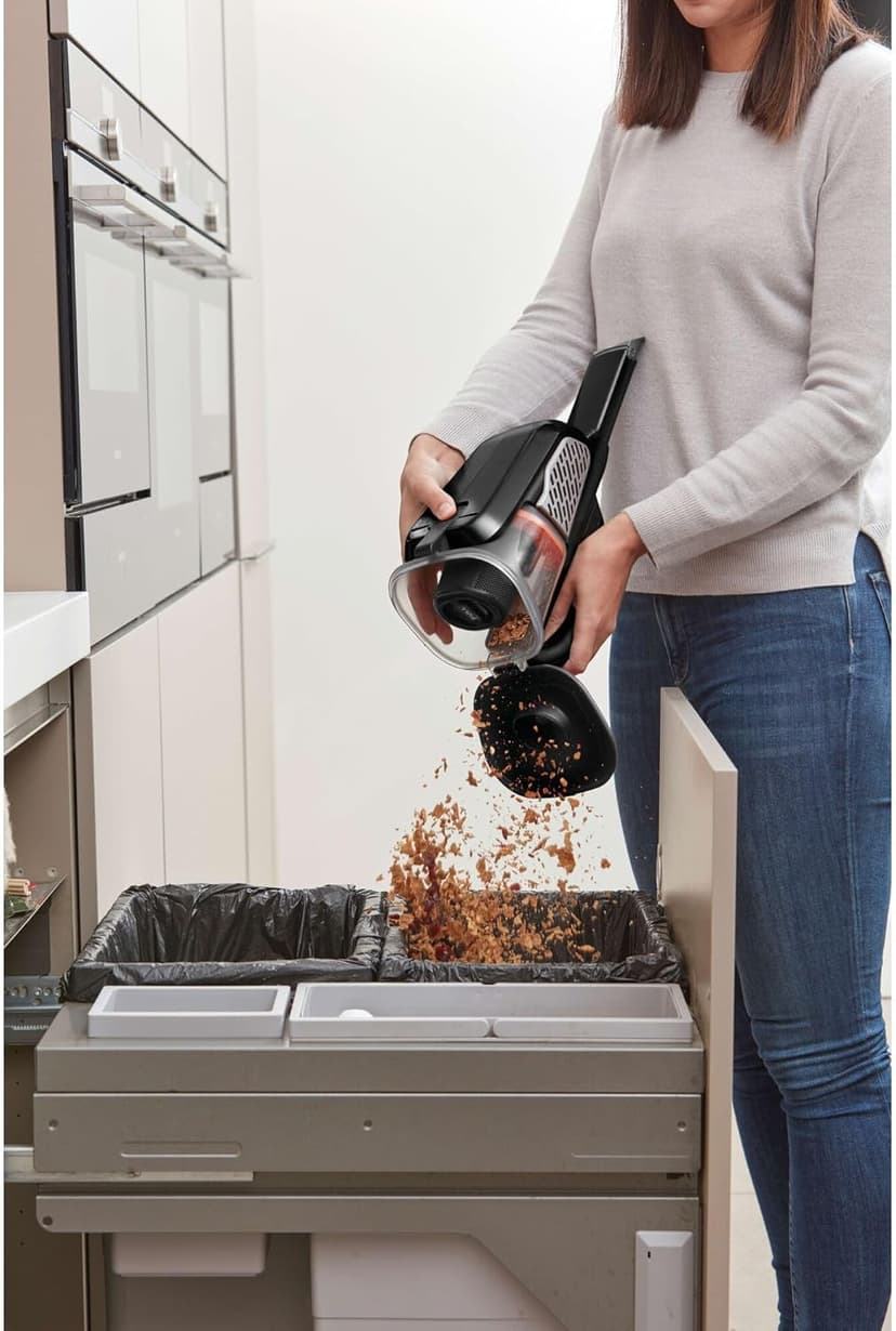 BLACK+DECKER dustbuster Portable Vacuum Cordless Handheld, Small Hand Vacuum Cleaner for Dorm Home and Car, Powerful 20V AdvancedClean+ (HHVK515J00FF)