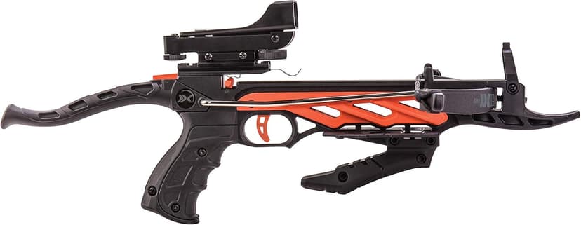 Bear X Desire RD Self-Cocking Crossbow with Red Dot Sight 3 Premium Bolts, Black, One Size