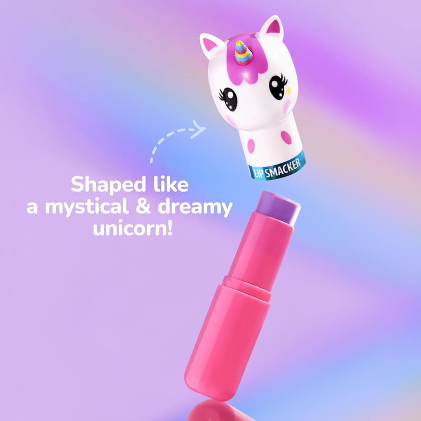 Lip Smacker Lippy Pals Unicorn, Flavored Moisturizing & Smoothing Soft Shine Lip Balm, Hydrating & Protecting Fun Tasty Flavors, Cruelty-Free & Vegan - Unicorn Magic B077XC7K7V