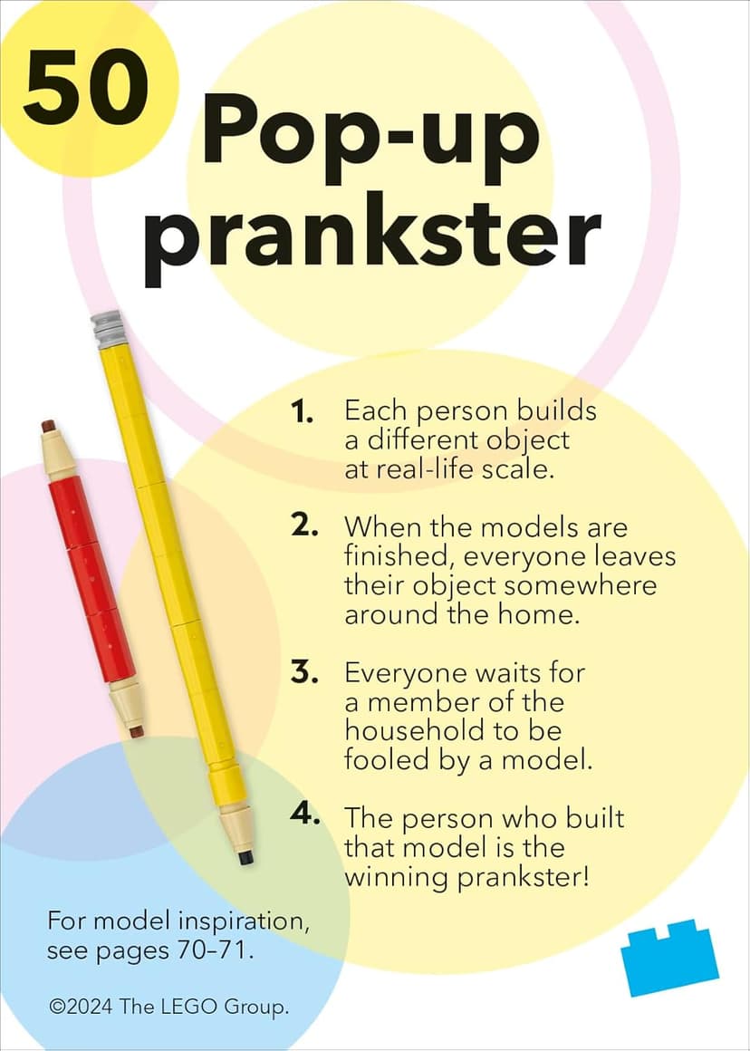 LEGO Fun Family Challenges: 50 Boredom-Busting Ideas to Build and Play