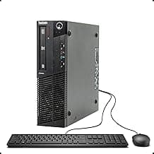 Lenovo ThinkCentre M82 Small Form Factor Desktop PC, Intel Core i5-3570 3.4GHz, 8GB DDR3 RAM, 256GB SSD, Win-10 Pro x64 (Renewed)