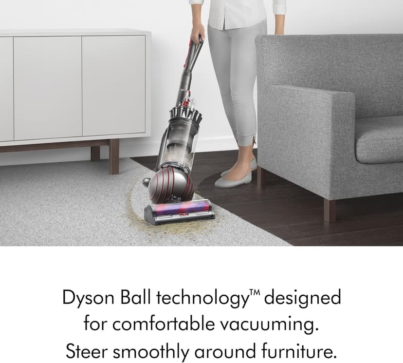 Dyson Ball Animal 3 Upright Vacuum, Corded, 290AW, De-tangling Motorbar Cleaner Head for All Floors, 3 Suction Modes