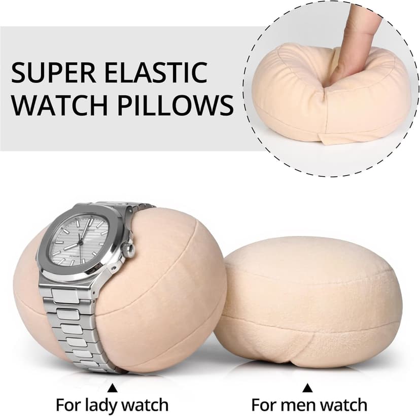 TRIPLE TREE Single Watch Winder for Automatic Watches, with Super Quiet Japanese Motor, 4 Rotation Mode Setting, Flexible Plush Pillow Fit Lady and Man Watches