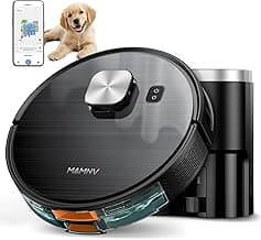 Robot Vacuum and Mop Combo, Robot Vacuum Self-Emptying with 11500Pa Suction, 70-Day Capacity, Fast Home Mapping, LiDAR Navigation, Smart Obstacle Avoidance, Ideal for Pet Hair, Carpet, Hard Floor