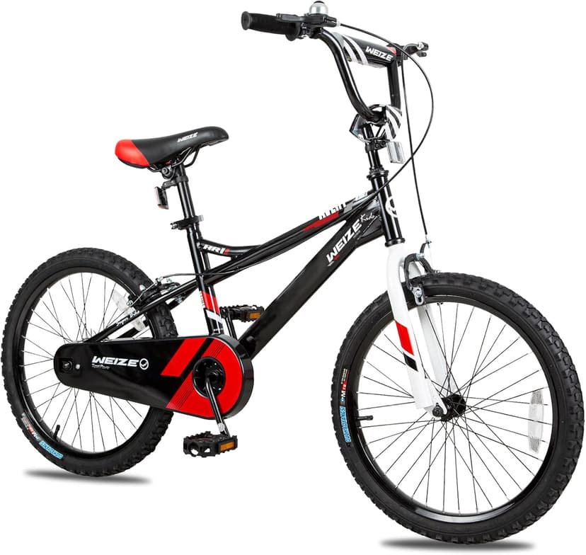 WEIZE Kids Bike,14 16 20 Inch Children Bicycle for Boys Girls Ages 3-12 Years Old, Rider Height 32-60 Inch, Coaster Brake, Multiple Color Options