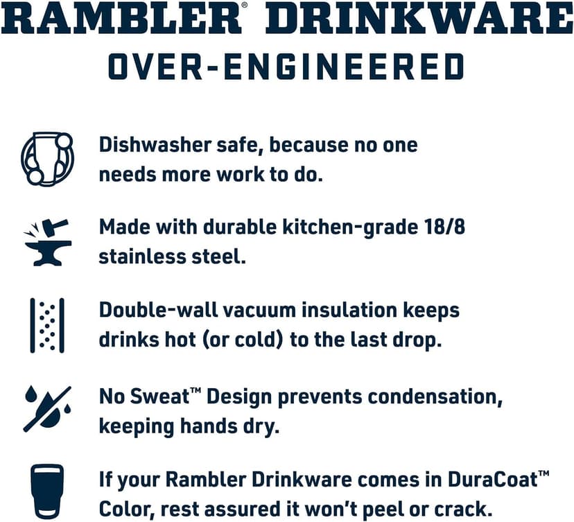 YETI Rambler 18 oz Bottle, Leakproof, Vacuum Insulated, Stainless Steel with Chug Cap, Cape Taupe