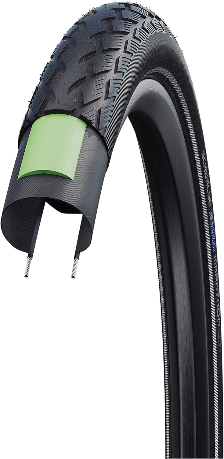 Schwalbe Marathon Wired Tyre with Greenguard Reflex