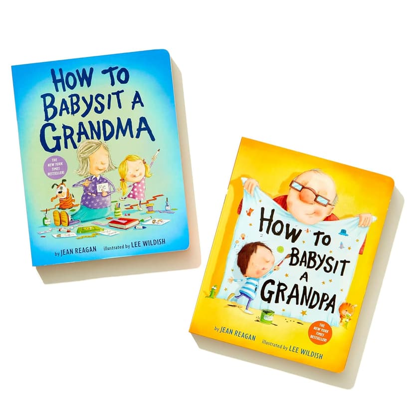 How to Babysit a Grandma and Grandpa Board Book Boxed Set (How To Series)