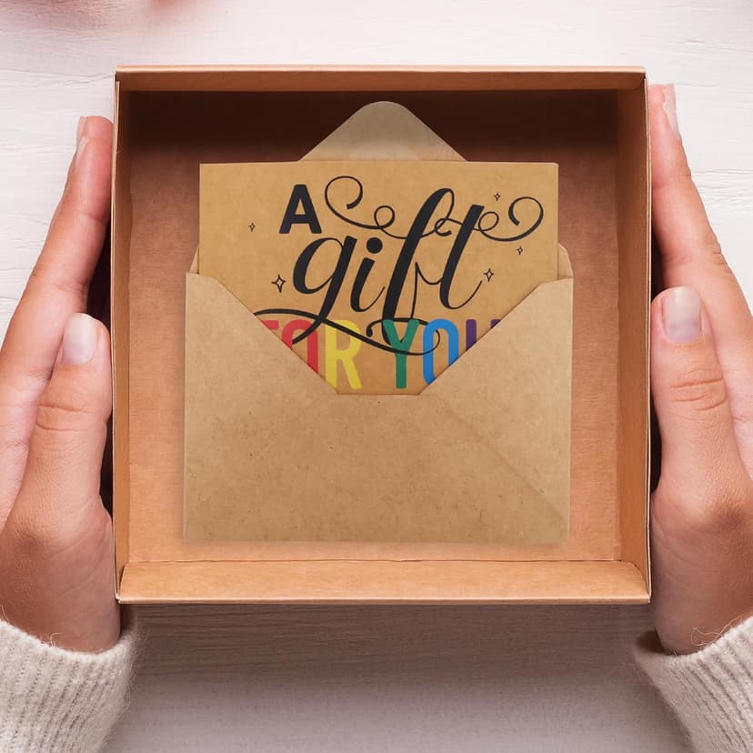 Ceiba Tree Blank Gift Certificates for Business 30Pcs Kraft Certificate Cards with Envelopes for Salon Restaurants Spa Birthday