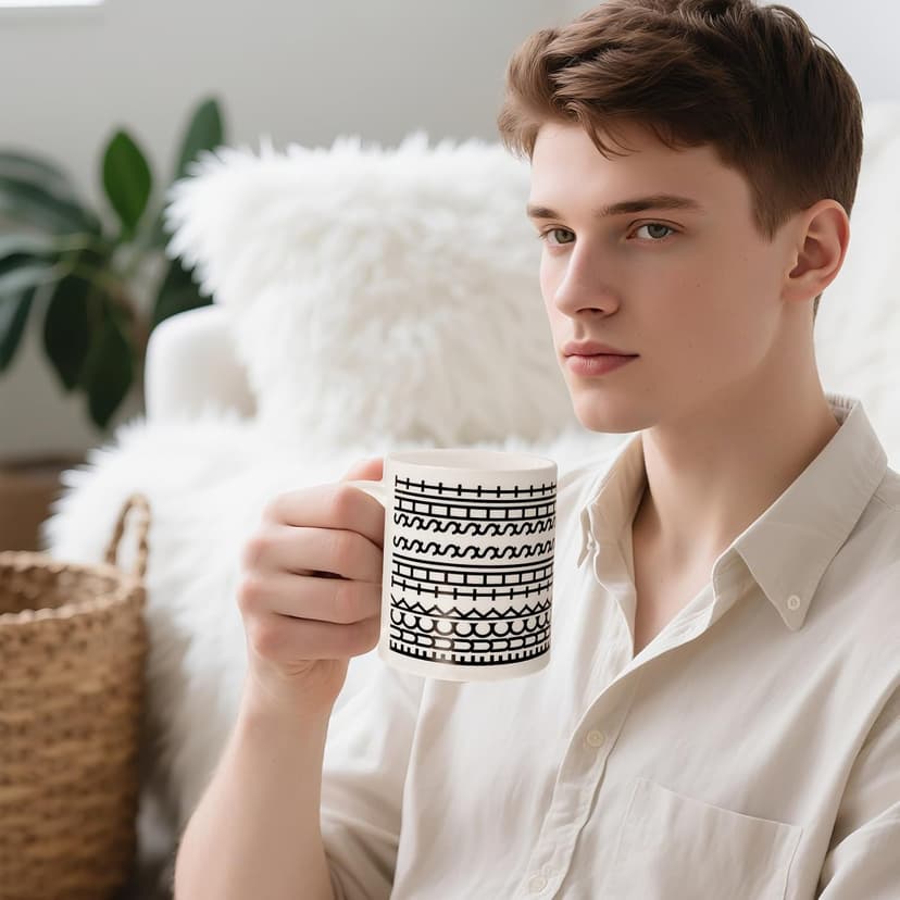 Funny Birthday Gifts for Women, Hidden Message Ceramic Coffee Mug，Coffee Lover White Elephant Gifts for Adults Men，Unique Office Prank Gag Gifts for Coworkers Christmas