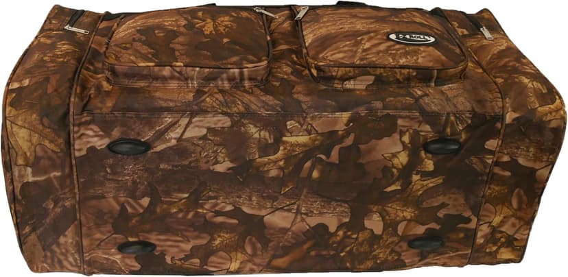 E-Z Roll 30 Inch EXTRA LARGE Tree Camouflage Duffel Bag-Oversized Travel & Outdoor/Hunting Gear Bag, 30x14x12 Inches,Heavy Duty, Water-Resistant in 5 Colors (NOT CARRY-ON SIZE) (Black Trim)