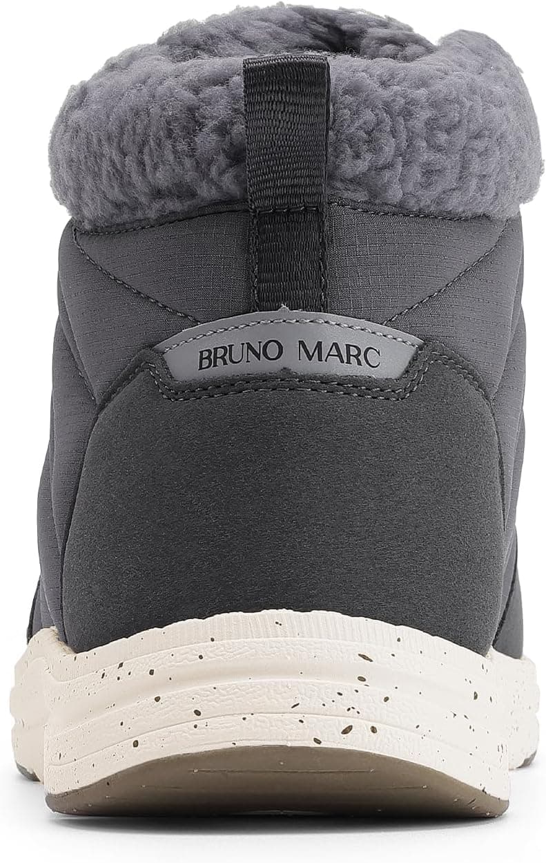 Bruno Marc Men's Winter Boots Outdoor Cold-Weather Warm Lightweight Walking Boots