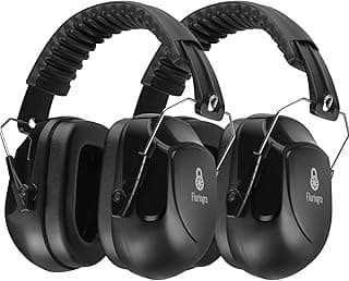 2 Pack 34dB Noise Canceling Headphones For Shooting, Hearing Protection Earmuffs, Ear Protection Headphones, Thickened Headband Ear Muffs For Noise Reduction For Shooting, Construction,Mowing