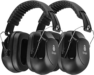 2 Pack 34dB Noise Canceling Headphones For Shooting, Hearing Protection Earmuffs, Ear Protection Headphones, Thickened Headband Ear Muffs For Noise Reduction For Shooting, Construction,Mowing