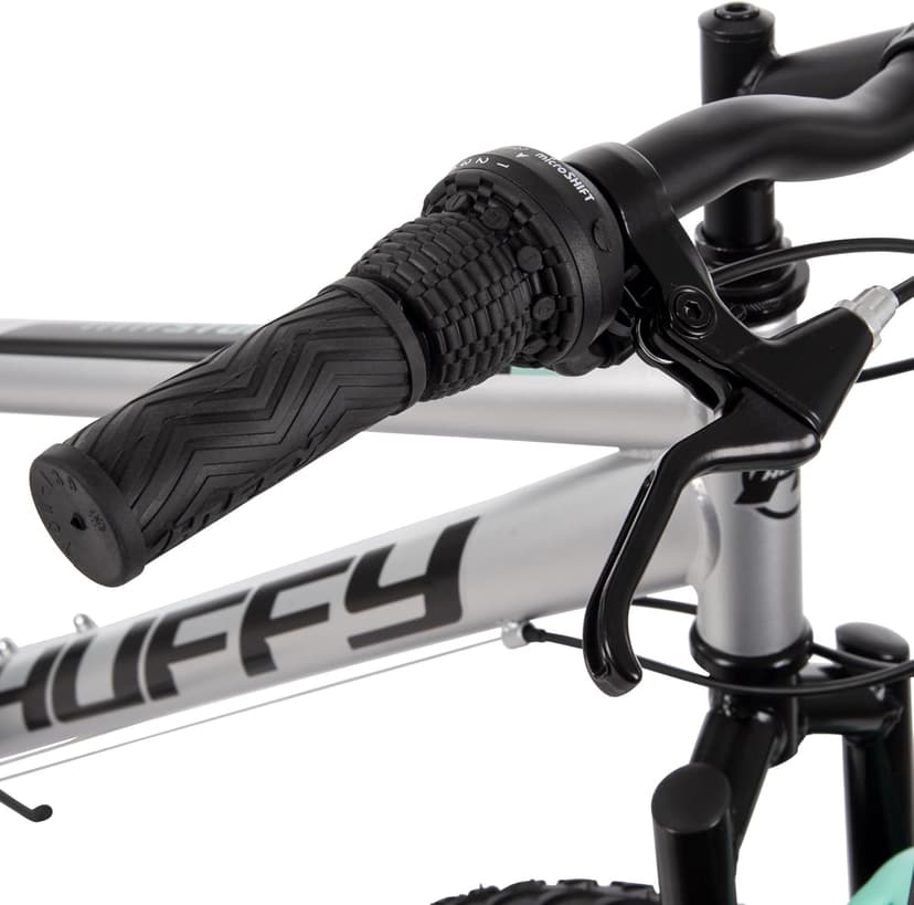 Huffy Stone Mountain Bike for Men and Women, 20”/24”/26”, 6-Speed (20”) or 21-Speed, Front or Dual Suspension (Varies), Multiple Colors, Adjustable Saddle, Shimano Equipped, All-Terrain Tires