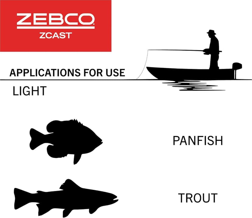 Zebco Z-Cast Casting Fishing Rod,