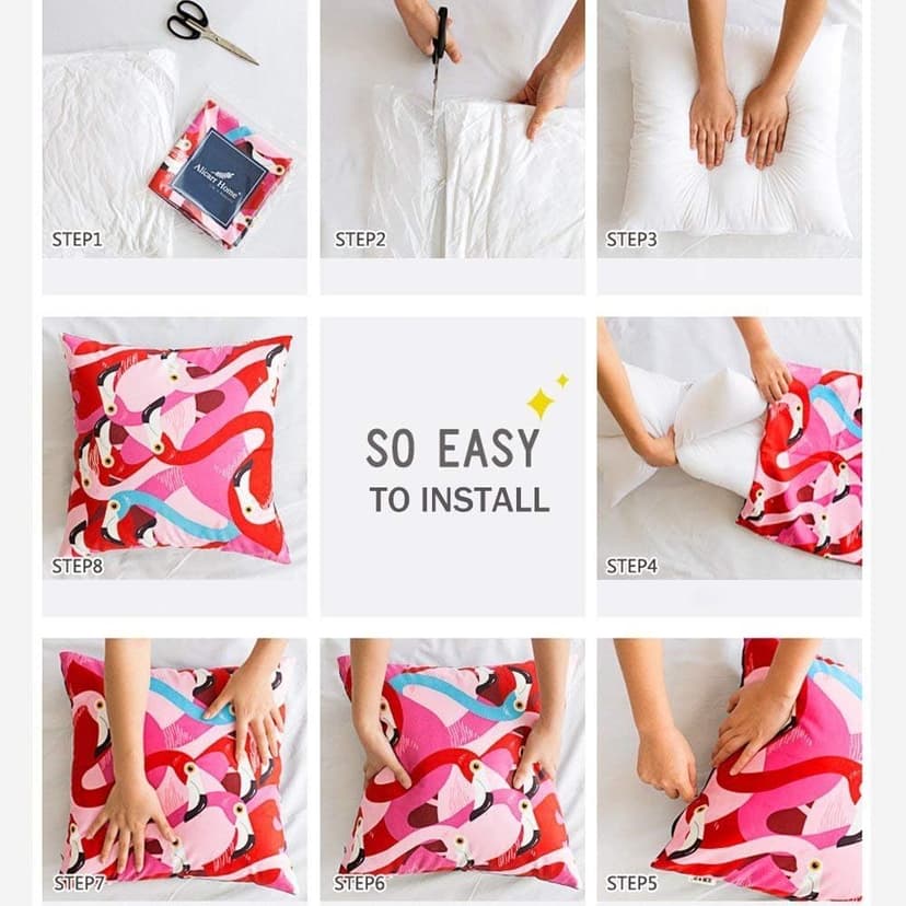 Shop&Three Custom Design Photos or Text Outdoor/Indoor Throw Pillowcase,Personalized Pet Photo Pillow, Love Photo Throw Pillowcases, Wedding Keepsake Throw Pillow Covers 20" x 20" B06X99VHBD