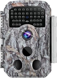 BLAZEVIDEO Game & Trail Camera 32MP Photo & 1296P Video with 100ft Night Vision Motion Activated 0.1s Trigger Speed Waterproof for Home Security, Outdoor Wildlife Scouting