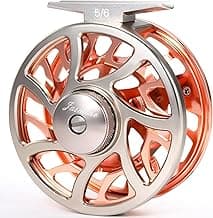 Sougayilang Fly Fishing Reel, CNC-Machined Aluminum Alloy, 5/6 Weight, Lightweight Trout Reel