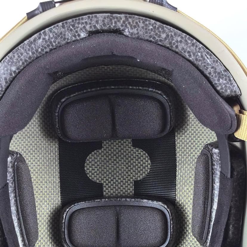 H World Shopping Adjustable Maritime 10 Level of Kevlar Fibre Protective Helmet Tan DE