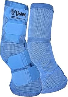 Cashel Crusader Horse Leg Guard Fly Boots 3, Blue, Horse, (CASC-LG3)