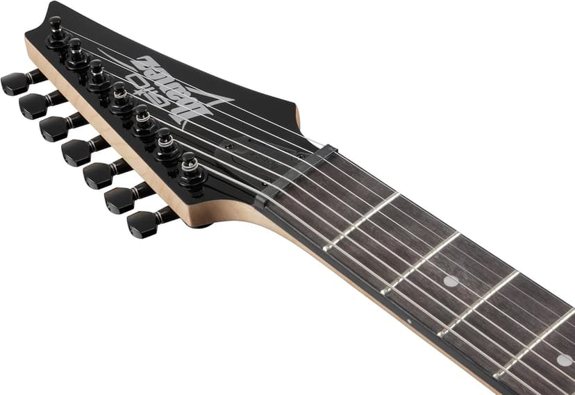 Ibanez GRG7221 RG Gio 7-String Electric Guitar - White Bundle with Amp, Gig Bag, Tuner, Instrument Cable, Picks, Austin Bazaar Instructional DVD, and Polishing Cloth