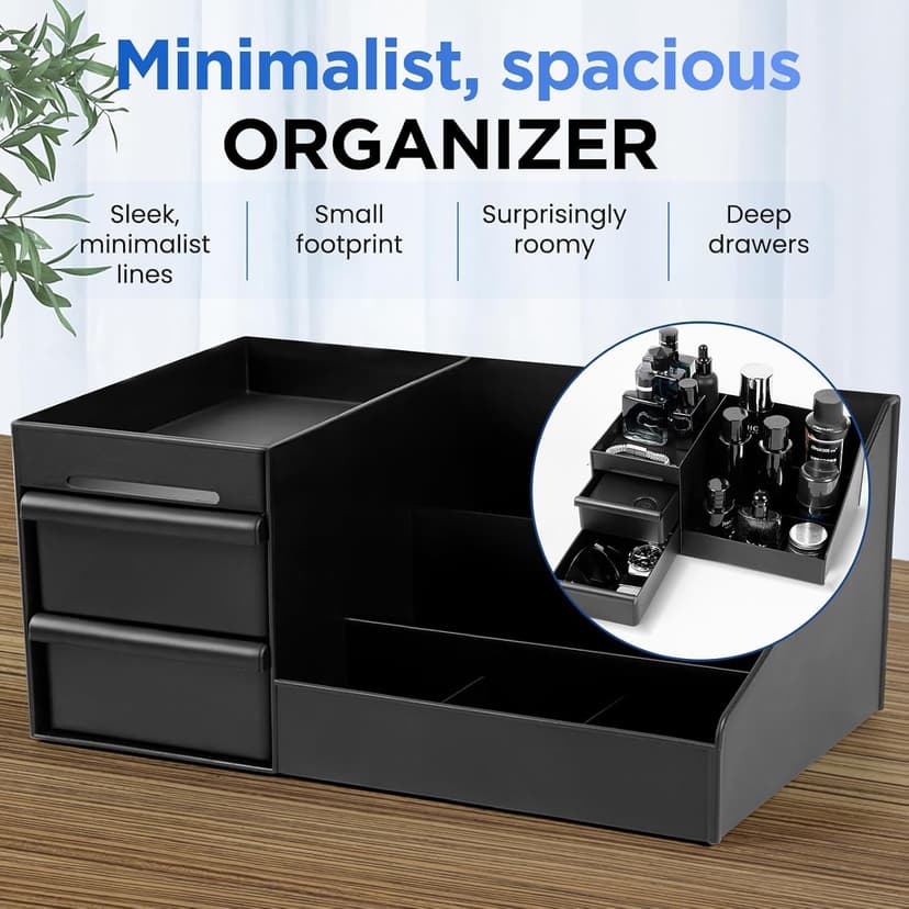 EXIN DECHEN EXIN DECHEN Cologne Organizer for Men,Cologne Stand,Shelves for Perfumes,Organizador de Perfumes,Estante para Perfumes,Dresser Organizer Countertop,Mens Bedroom Essentials,Gifts for Men