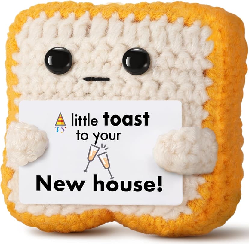 House Warming Gifts New Home, “A Little Toast to Your New House” Housewarming Gifts for Women Men Friend Family Couple, New Homeowner - Closing Presents for Home Buyers - First Apartment Essentials