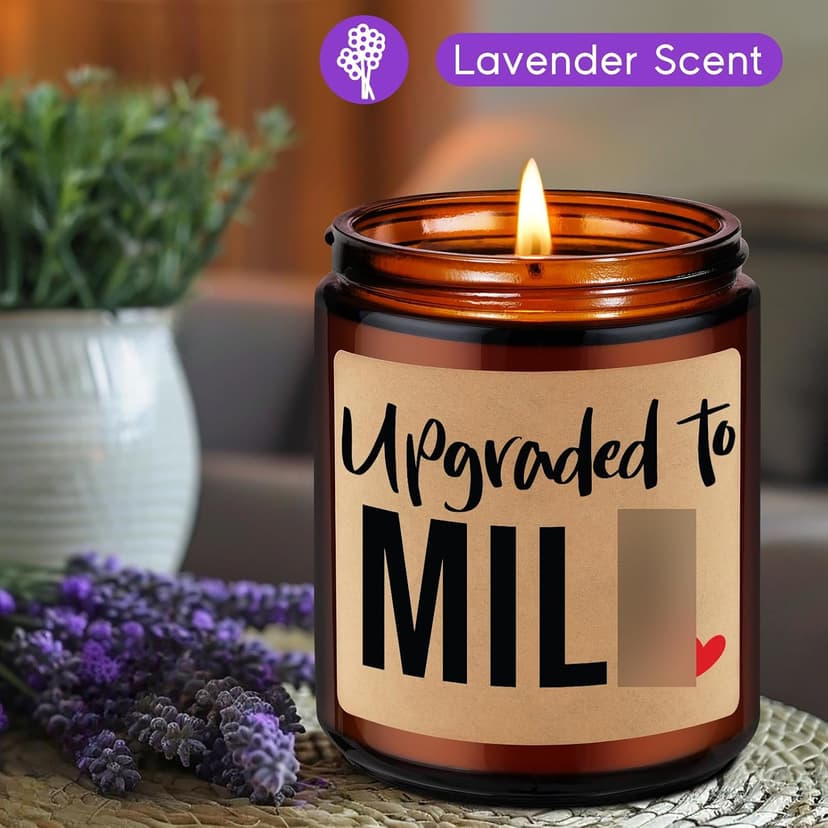 Pregnancy Gifts for Pregnant Wife Friend, Expectant Moms, First Time Mama - Christmas, Birthday Gifts for Expecting Mother Fairy's Gift Candle, New Mom Gifts for Pregnant Women, Mom to Be B0B1QFY2LT