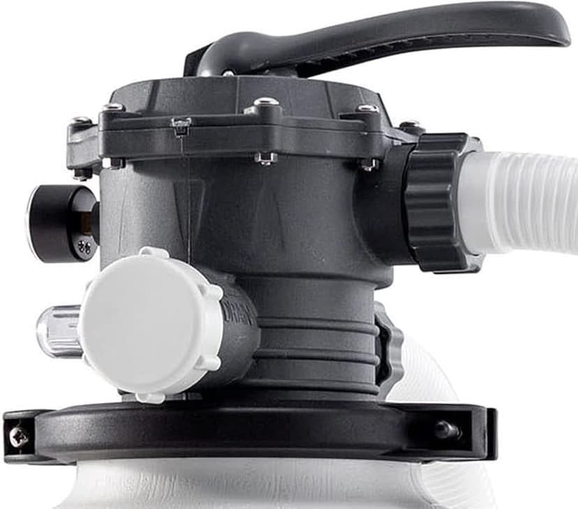 Intex Sand Filter Pump & Saltwater System for Up to 15,000 Gal Pools, Krystal Clear - Automatic Algae Control & Above-Ground Swimming Pool Cleaning