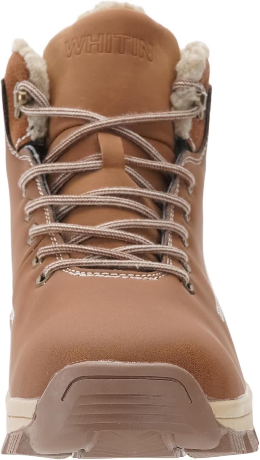 WHITIN Men's Waterproof Cold-Weather Snow Boots