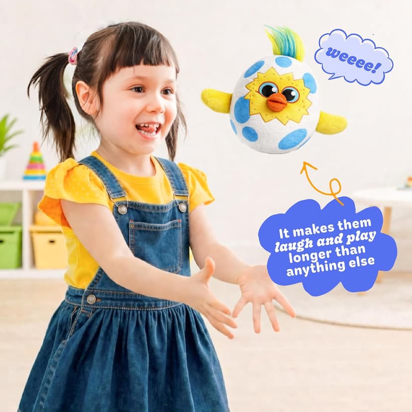 Move2Play, Egg Toss, Hilariously Wild Active Party Game for Kids | Indoor & Outdoor Toss Toy for Boys & Girls Ages 3-8+ | Fun Birthday, Family & Camping Game B07CN72D4V