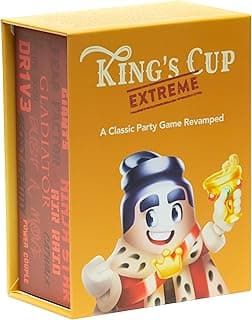 Lost Boy Entertainment King’s Cup Extreme - Party Games - Card Games for Adults - Date Night - Couples Games - Travel Games - Laugh Out Loud - TikTok Viral
