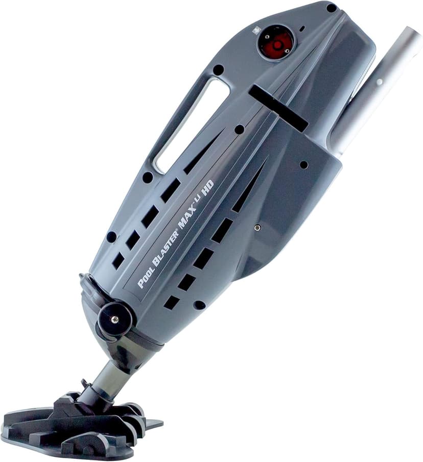 POOL BLASTER Max HD Cordless Pool Vacuum - Heavy-Duty Cleaning with High Capacity, Handheld Rechargeable Swimming Pool Cleaner for Inground & Above Ground Pool, Hoseless Design by Water Tech