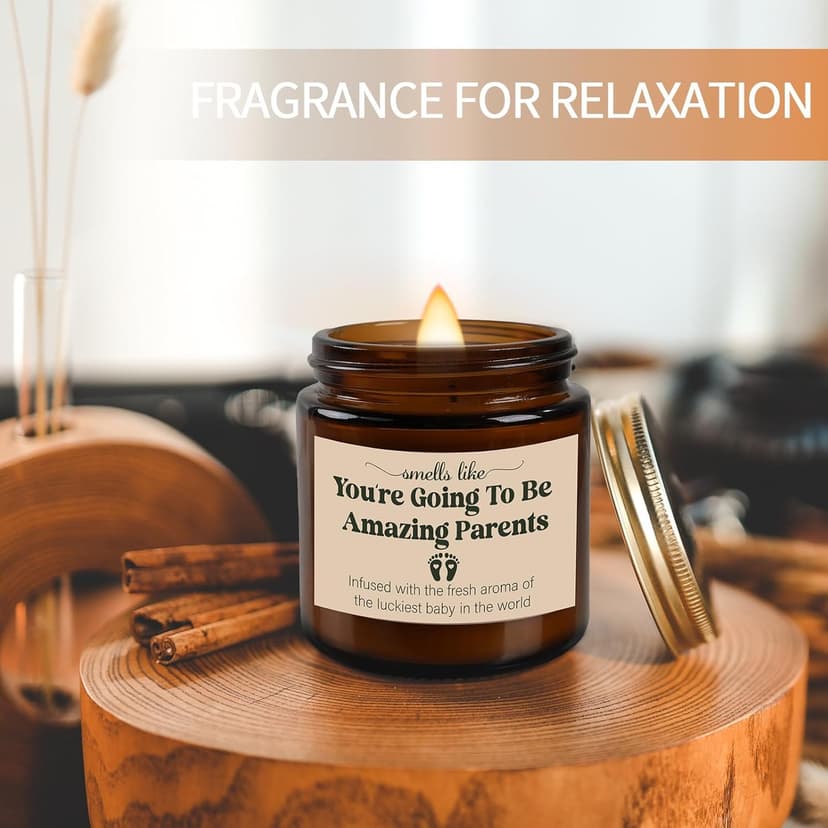 Pregnancy Gifts for New Parents, Mommy and Daddy 20Oz Tumbler Set, Cool Gifts Set Ideas for Couples,First Time Moms Dad to Be, New Parents on Mother's Day Father's Day Christmas Gift(Pink & Navy Blue)