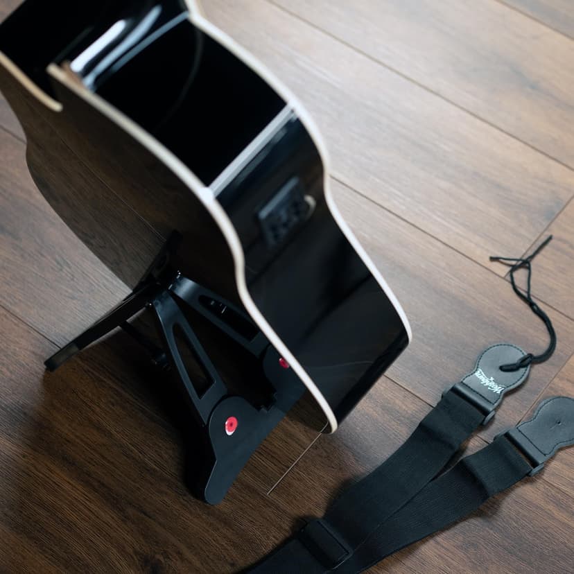 Washburn WA90CE Acoustic-Electric Guitar Kit – Dreadnought Cutaway, Built-In Tuner, Okoume Body – Perfect Holiday Gift for Adults, Beginners, Musicians & Live Performance