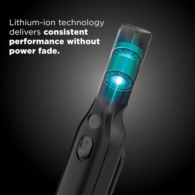 Shark WANDVAC Cordless Hand Vac, Lightweight, Versatile and Portable at 1.4 lbs., Powerful Suction for Pet Hair, Charging Dock, One-Touch Empty for Car & Home, Duster Crevice Tool, Black, WV201BK