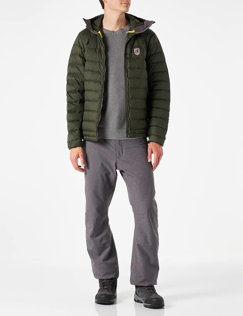 Fjällräven Expedition Pack Down Hoodie Men's Jacket - Lightweight Warm Packable Insulated Winter Layer for Hiking Trekking
