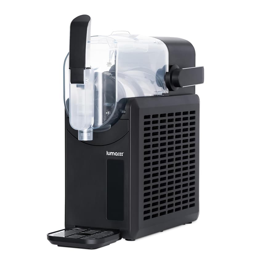 Luma Comfort Clear Ice Cube Maker Machine | First Cubes in 15 Minutes, 40 lbs. of Ice in 24 Hours | Countertop Portable Design in Stainless Steel