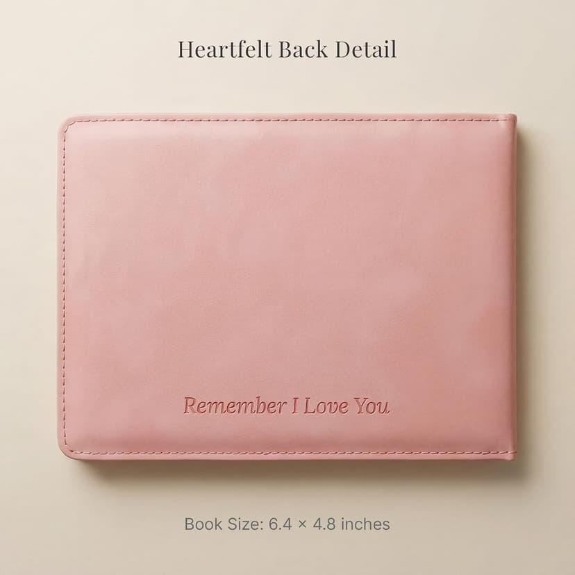 YOELOVE What I Love About Mom Leather Book – A Fill-In-The-Blank Keepsake Journal Gift for Mom Birthday Mother's Day Christmas from Daughter Son