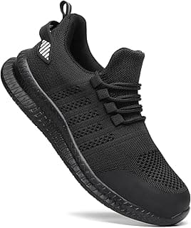 Steel Toe Shoes for Men and Women Comfortable Lightweight Work Safety Shoes Puncture Proof Slip Resistant Indestructible Sneakers Construction Work Utility