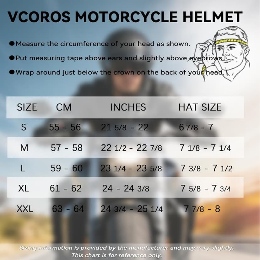 VCOROS Carbon Fiber Open Face Retro Motorcycle Helmets Men Women Half Face Helmets for Motorbike Cruiser Chopper Moped Scooter ATV (Gloss Black, L)